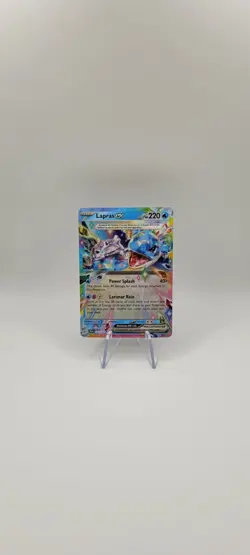 Pokemon TCG: Lapras ex 032/142 Double Rare Holo Card -Stellar Crown NM - Image 2