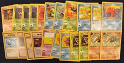 Pokemon Fossil Lot 22 Card Non Holo - Image 1