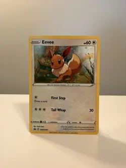 Eevee SWSH095 – Sword & Shield Promo Pokemon Card – Holo Near Mint (NM) - Image 2