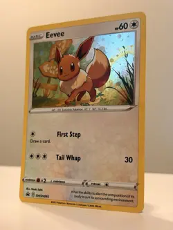 Eevee SWSH095 – Sword & Shield Promo Pokemon Card – Holo Near Mint (NM) - Image 3
