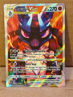 Lucario VSTAR SWSH291 SWSH: Sword & Shield Promo Cards Holo - Image 1