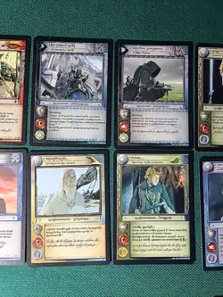 LOTR TCG Lot of 15 Tengwar Cards + 43 Foreign Cards. READ - Image 3