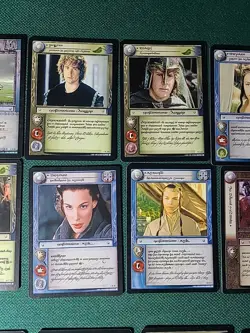 LOTR TCG Lot of 15 Tengwar Cards + 43 Foreign Cards. READ - Image 4