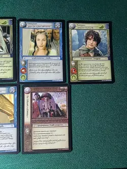LOTR TCG Lot of 15 Tengwar Cards + 43 Foreign Cards. READ - Image 5