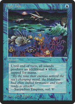 High Tide (Weber) (MP) Fallen Empires FEM Magic MTG - Image 1
