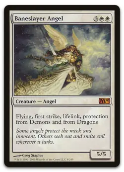 Baneslayer Angel #4 (NM) Magic 2010 M10 Magic MTG - Image 1