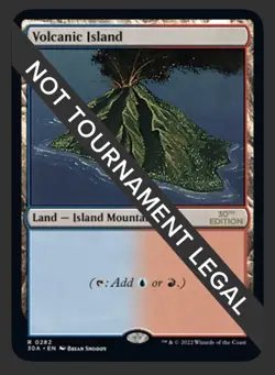 MAGIC MTG - Volcanic Island 30th Anniversary Edition #282 - Image 1