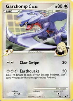 POKEMON Garchomp C #60 Normal Supreme Victors NM - Image 1