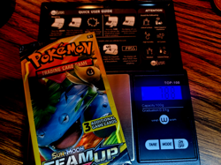 HEAVY 7.88g - Pokemon Team Up 3 Card Booster Pack - Image 1