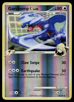 Pokemon Card - Garchomp C Supreme Victors 60/147 Uncommon Reverse Holo - Image 1