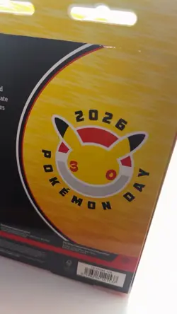 Pokemon 2026 Pokemon Day Sealed Box Pikachu Promo Card Coin Boosters English - Image 2