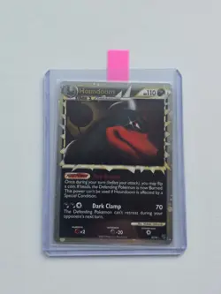 Pokemon TCG Houndoom Prime Undaunted Holo Rare Card 82/90 NM Condition - Image 1