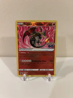 Pokemon Go Radiant Charizard 011/078 Holo Rare NM - Image 1