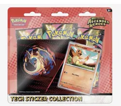 POKEMON TCG MEGA EVOLUTION ASCENDED HEROES TECH STICKER CHARMANDER SEALED NEW A - Image 1