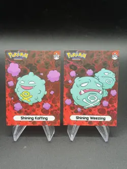 Pokemon Shining Koffing Weezing 2024 Shiny Infinity Set US Seller - Image 1