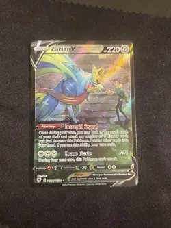 Zacian V ⭐ TG21/TG30 Holo Rare V Astral Radiance Trainer Gallery Pokemon NM - Image 3