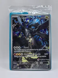 Pokemon TCG N's Zekrom 031 Ascended Heroes Pokemon Center Stamped Promo SEALED - Image 1