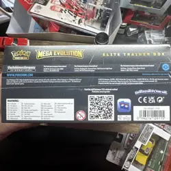 Mega Evolution Base Set Lucario ETB Elite Trainer Box SEALED Pokemon - Image 4