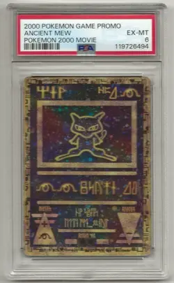 ANCIENT MEW - 2000 Pokemon Game Promo - Pokemon 2000 Movie #1 - Graded 6 (2496a) - Image 3