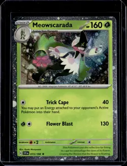 Meowscarada 015/198 / Scarlet Violet Base Cosmos Holo (NM) / Pokemon TCG - Image 1