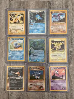 RAYQUAZA Pokemon Lot Bundle Early 2000s Rare Collection Rare Holo - Image 1