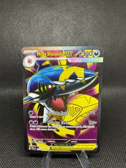 2025 Pokemon Phantasmal Flames PFL EN Mega Sharpedo ex Ultra Rare #113/094 - Image 1