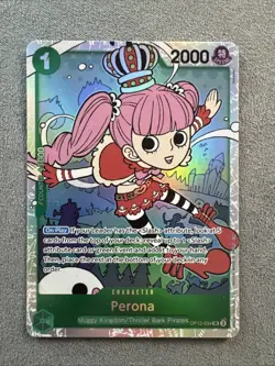 One Piece Tcg Legacy Of The Master Perona OP12-034 SR English - Image 1