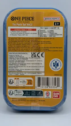 One Piece TCG Card Game - Sabo Mini Tin Vol.2 English 2 Packs Of OP 13 - Image 2
