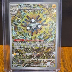 Pokemon Magneton SVP Black Star Promo 159 Stage 1 Holo 100 HP Electric Ball Card - Image 1