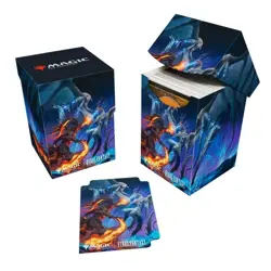 * Magic Card Deck Box Final Fantasy Ifrit vs Bahamut Upro 38720 - Image 1