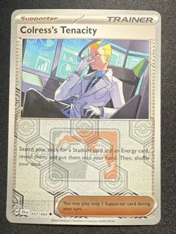 Colress's Tenacity Promo League & Championship Cards 057/064 - Image 1