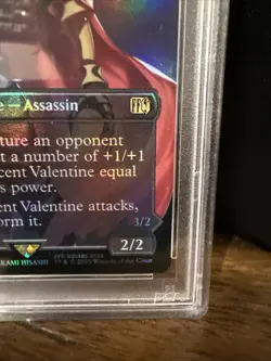 Vincent Valentine PSA8 MTG 383 (Borderless) Final Fantasy Foil - Image 3