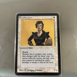 Benalish Hero Alpha Edition MTG LP - Image 1