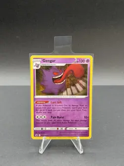 Pokemon TCG- 2021 Gengar 057/198 Holo Chilling Reign NM - Image 1