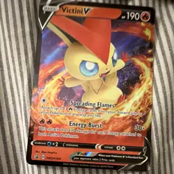 Pokemon TCG GX EX V Holo Full Art Card Lot Victini Beedrill Eevee 10 Cards - Image 2