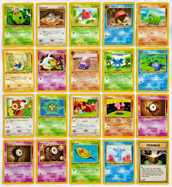 Pokemon 1st EDITION 2001 Neo Discovery Complete Common 20 Card Lot - NM to Mint! - Image 1