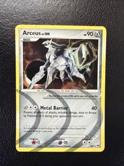Pokemon Arceus Lv. 100 AR9 Platinum Holo Rare Pokemon Card TCG | MP - Image 1