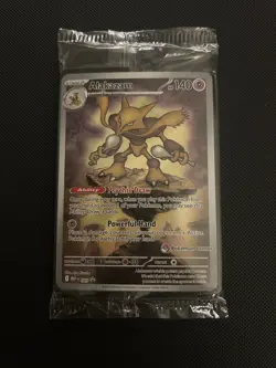 Alakazam (SEALED) 009 Pokemon Center Mega Evolutions Elite Trainer Box Promo NM - Image 1