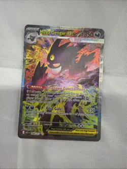 Mega Gengar ex 284/217 SIR Pokemon Ascended Heroes IN HAND READY TO SHIP - Image 1