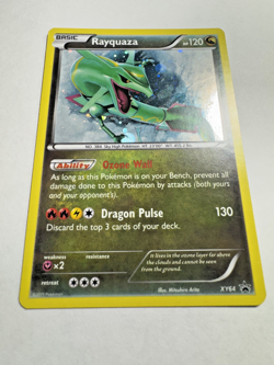 2015 Pokemon TCG Rayquaza XY Black Star Promos XY64 Holo Promo - Image 1