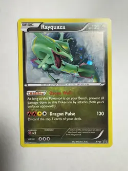 2015 Pokemon TCG Rayquaza XY Black Star Promos XY64 Holo Promo - Image 2
