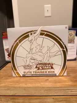 Pokemon TCG Sword & Shield Brilliant Stars Elite Trainer Box - 8 Packs (85012) - Image 1