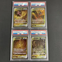 PSA 10 Arceus Giratina Dialga Palkia Pokemon VSTAR Universe SEQUENTIAL GOLD SET - Image 1
