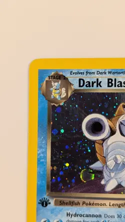 Pokemon Dark Blastoise Team Rocket 3/82 1st Edition Holo Rare – LP - Image 2