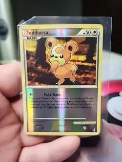 Pokemon - Teddiursa - 73/95 - Call of Legends - Reverse Holo - Vintage 2011 - Image 1
