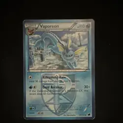 Pokemon TCG Vaporeon Team Plasma Uncommon Regular Plasma Freeze 20/116 - Image 1