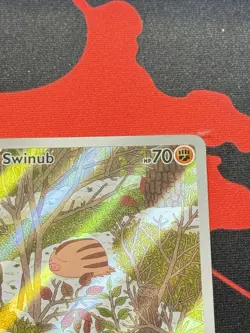 Swinub 165/159 Full Art Holo Pokemon SV09: Journey Together English Near Mint - Image 4