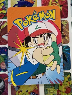 Pokemon Pikachu Holo Vintage Pocket Monsters Vending Prism Sticker Nintendo 2000 - Image 4