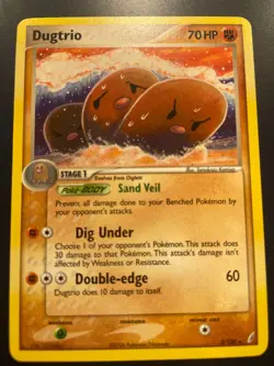 Pokemon Non Holo Earth Shower Theme Deck 5/100 Ex Crystal Guardians NM - Image 1