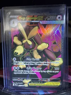 Pokemon TCG Mega Lopunny ex Full Art 115/094 Phantasmal Flames Ultra Rare Holo - Image 1